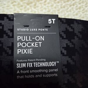 Studio Luxe Ponte Pull-On Pocket Pixie Pants